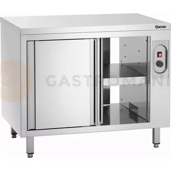 Zahradní skříň Vyhřívaná skříňka 700-4T, 1000x700x850 mm | BARTSCHER, 346107