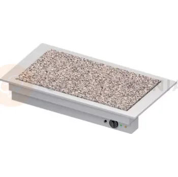 Výdejník vody Ohřívací deska ze žuly 3xGN 1/1, vrchní deska z nerezové oceli, 1155x620x390 mm | STALGAST, ST 316