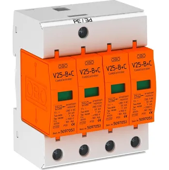 Přepěťová ochrana OBO BETTERMANN Svodič V 25-B+C/4-280 5094426