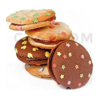 Výroba svíčky Sada na přípravu cukrovinek s náplní Whoopies - silikonová podložka + 24 jednorázové sáčky | SILIKOMART, WOP01 Whoopies Mat Kit