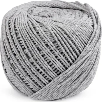 Příze Bavlněná příze / šňůra macramé 550 g - 16 šedá