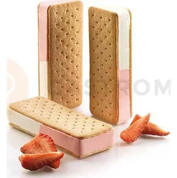 Výroba svíčky Forma na výrobu obdélníkových zmrzlinových sendvičů | SILIKOMART, Bisc03