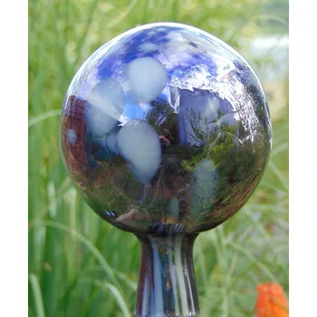 Zahradní dekorace Plotové koule 15cm noční obraz