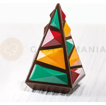 Čokoládová tyčinka Forma na čokoládu - vánoční stromeček, 125x125x195 mm - KT194 | PAVONI, Rocky Tree