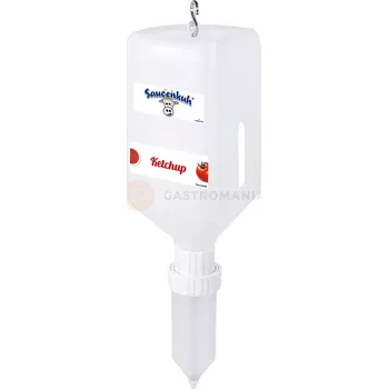 Dávkovač nápoje Dávkovač s nádobou z polypropylenu, s hákem a etiketami, 2,7 l | CONTACTO, 1464/027