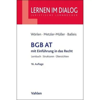 BGB AT - Wörlen, Rainer [DE] (2023, Brožovaná, Vahlen Franz GmbH)