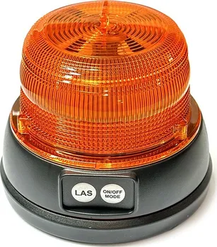 Maják Autolamp Bateriový magnetický maják oranžový 16 LED 1 W