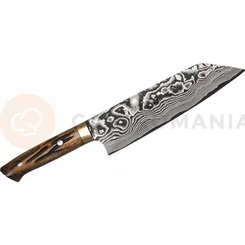 Kuchyňský nůž Nůž Bunka, ručně kovaný, 17 cm VG-10 | TAKESHI SAJI, HA-466
