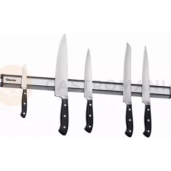 Stojan na nože Magnetická lišta na nože, 620x45x20 mm | BARTSCHER, 615AL