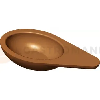 Čokoládová tyčinka Vložka - forma pro zařízení COOKMATIC a COOKMATIC SPECIAL pro 30 kusů o rozměrech 48x33x15 mm, lžička | PAVONI, PIASTRAR