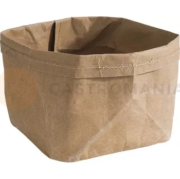 Servírovací košík 120x115x115 mm, žlutý | APS, 30355