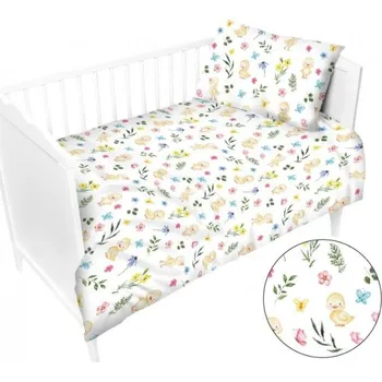 Povlečení Bavlněné dětské povlečení Kačenky Rozměr: 40x60 a 100x138 cm