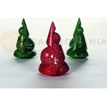 Čokoládová tyčinka Forma na čokoládové dezerty - stromeček, 120x200 mm, 180 g - KT178 | PAVONI, Merlin