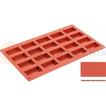 Kuchyňská sůl Silikonová forma na pečení, kostky s rozměrem 49x26 mm | CONTACTO, 6647/049
