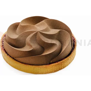 Kuchyňská sůl Silikonová forma k tvoření kulatých ozdob k dekorování dezertů a dortů | DINARA KASKO, TART Lotus