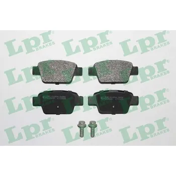 Brzdová destička Sada brzdových destiček, kotoučová brzda LPR 05P780