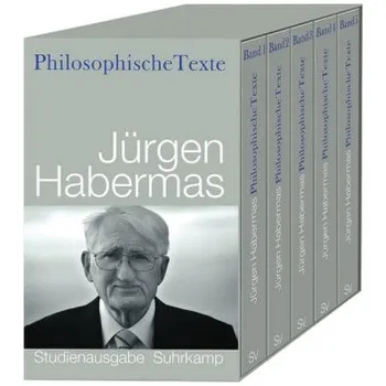 Učebnice Philosophische Texte, Studienausgabe, 5 Bde. - Jürgen Habermas