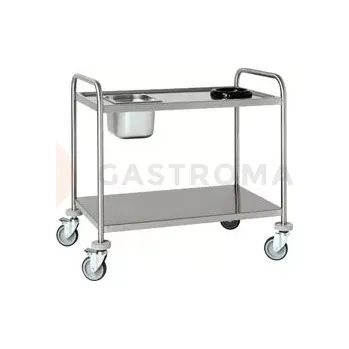 Servírovací stolek Servisní vozík, 1100x700x975 mm | ASBER, CSR-1060
