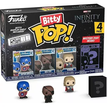 Figurka Funko Bitty POP! 4-Pack Marvel The Infinity Saga - Captain America