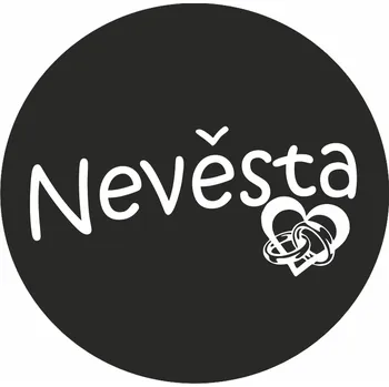 ON-DESIGN Potisk NEVĚSTA 3 Barva: bílá, Velikost motivu: A5