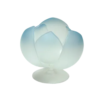 Svícen Svícen leknín na noze, světle modrý