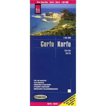 Reise Know-How Landkarte Korfu / Corfu 1:65.000 - Peter Rump, Reise Know-How Verlag