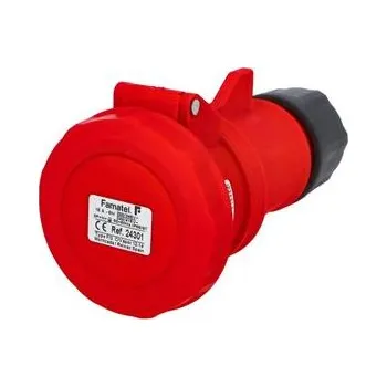 vypínač a zásuvka Famatel Spojka 24301 IP67/400V/16A/5P 6h, přímá - SpeedPRO