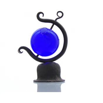 Glóbus Globus 60mm v kovářském stojanu v modré barvě