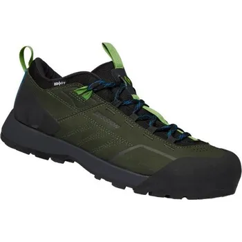Pánská treková obuv Black Diamond pánské boty Mission Leather LW WP, tm. zelená, 42,5 (8,5)