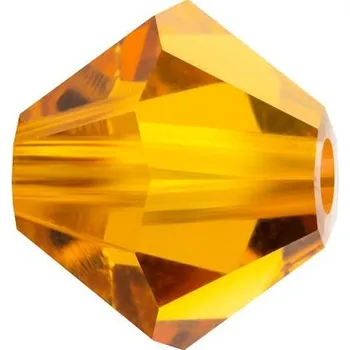 Dětské navlékací korálky Preciosa Bicone MC beads č. 329 (6mm)