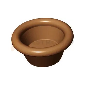 Čokoládová tyčinka Vložka - forma pro zařízení COOKMATIC a COOKMATIC SPECIAL pro 30 kusů o rozměrech 40x16 mm, kruh | PAVONI, PIASTRAD