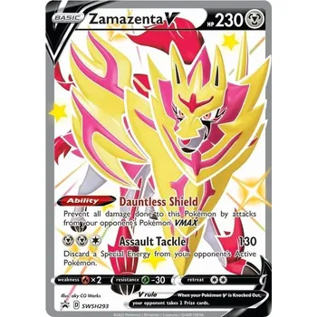 Sběratelská karetní hra Zamazenta V SWSH 293 - Promo