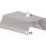 Nerezová nástěnná trapézová digestoř 2400x800x450 mm | STALGAST, 9820708240