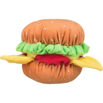 Hračka pro psa Trixie plyšový Hamburger 13 cm