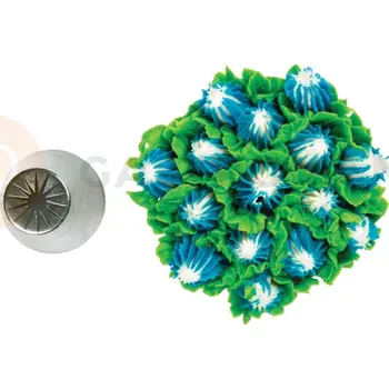 Výroba svíčky Mini cukrářská špička na zdobení 04 - ø 18 mm | SILIKOMART, Mini Flower Tube 04