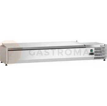 Chladící nástavec z nerezové oceli, ocelový kryt, 5x GN1/3 + 1x GN1/2, 1500x395x290 mm | BARTSCHER, ED3-1501