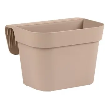 Truhlík Truhlík na zábradlí Arke - světle karamelový 25 cm