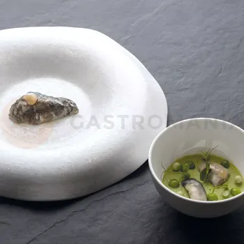 Kuchyňská sůl Silikonová forma na předkrmy, 10x ústřice 80x46x21 mm, 20 ml, 300x175 mm - GG033S | PAVONI, Oyster