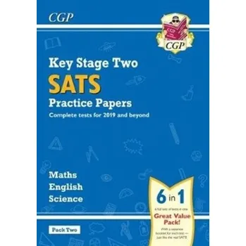 Cizí jazyk New KS2 Complete SATS Practice Papers Pack: Science, Maths & English (for the 2019 tests) - Pack 2 - CGP Books