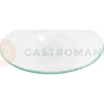 Talíř Talíř na těstoviny s širokým okrajem, průhledný 29 cm | BDK, 217812