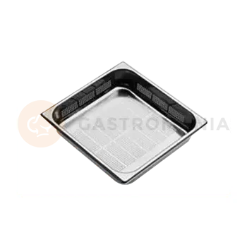 Nerezový dřez Gastronádoba GN 2/3 děrovaná 150 mm | REDFOX, GND-2/3-150