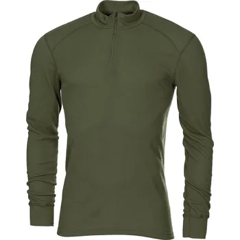 Armáda Holandská Triko holandské ODLO termo funkční se zipem OLIV Velikost: S