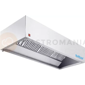 Digestoř Skříňová digestoř s osvětlením 1400x900x450 mm | RILLING, KH0914XL00