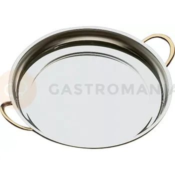 Kulatá mísa s pozlacenými úchyty Ø 190 mm, hluboká | APS, 61190