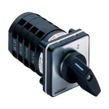 spínač Přepínač hvězda-trojúhelník SALZER M225-61203-003M1 25A 0-Y-D do panelu černá