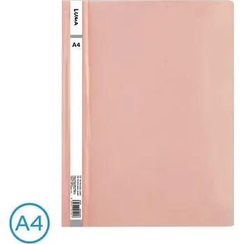 Rychlovazač A4 PP pastel LUMA, růžový A