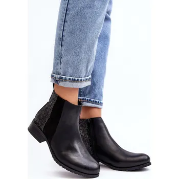 Dámská zimní obuv Jodhpur boty model 190202 Step in style 38