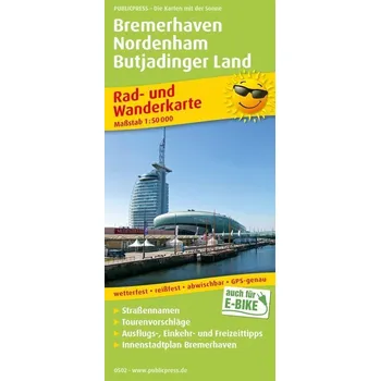 Bremerhaven - Nordenham - Butjadinger Land 1:50 000