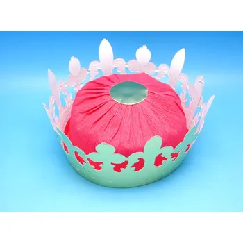 Karnevalová maska Maska Korunka 16003 s dýnkem 3367