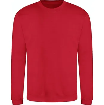 Pánská mikina Měkká bavlněná mikina přes hlavu Just Hoods Barva: červená ohnivá, Velikost: 3XL JH030